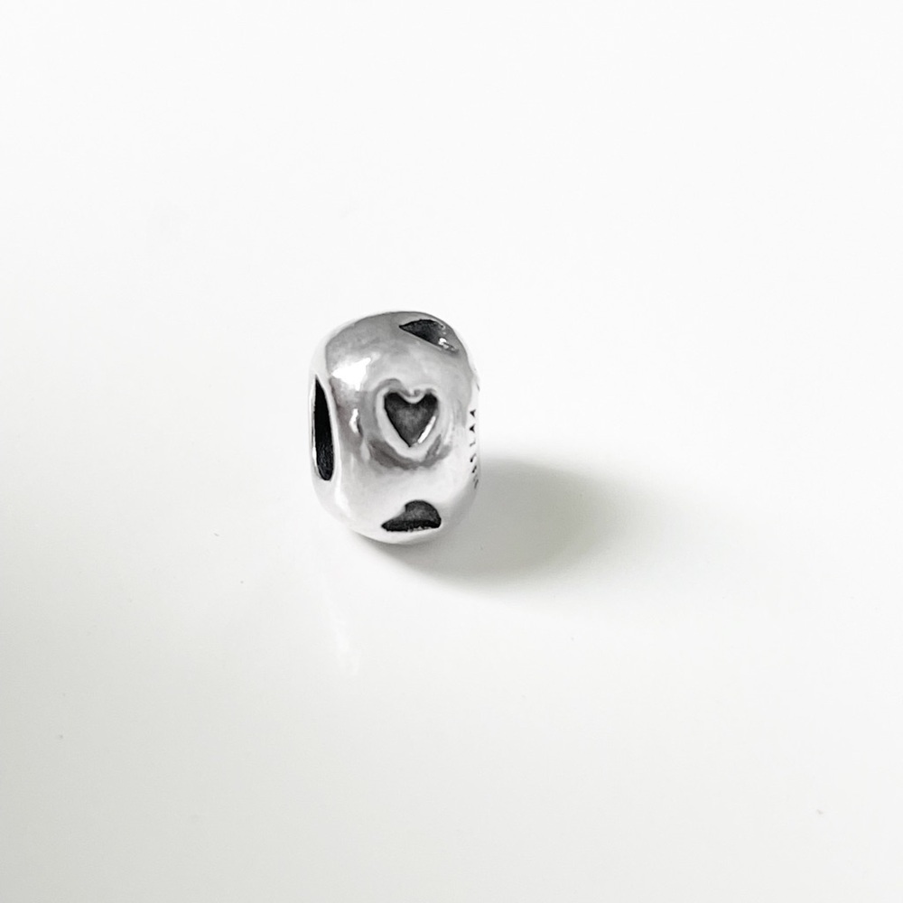 Trollbeads Heart Print Bead